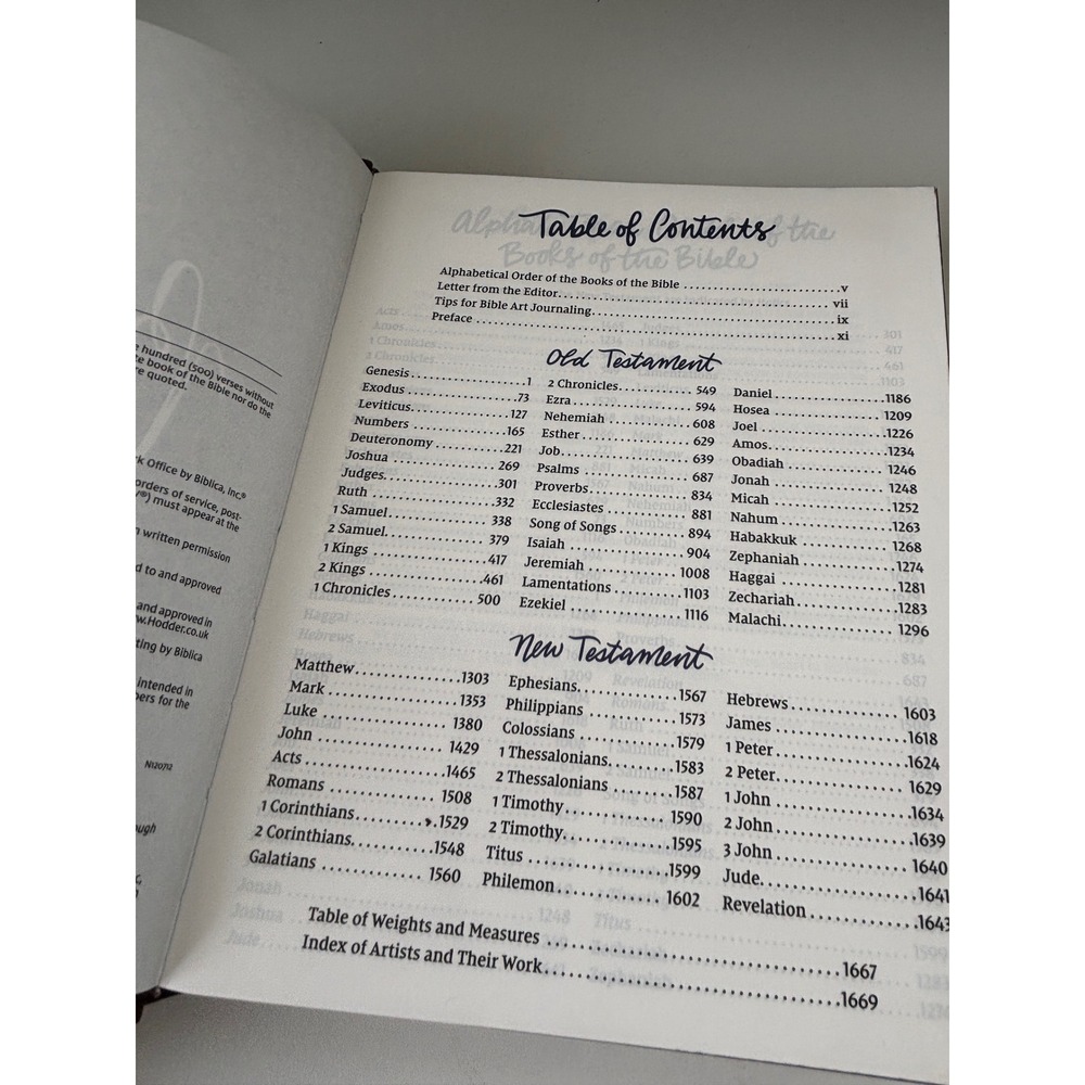 Zondervan NIV Beautiful Word Bible Updated Edition Floral Cloth Hardcover Bible - Picture 5 of 9